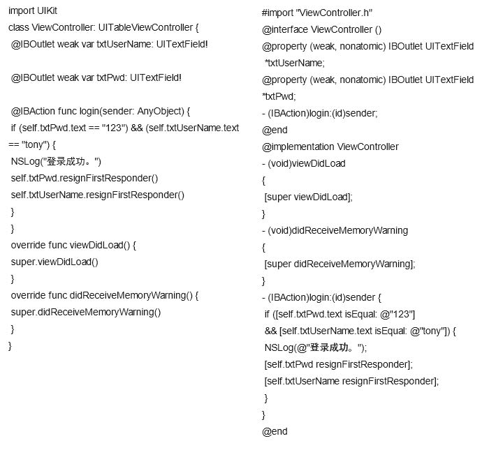 IOS开发之静态表与控制界面布局五